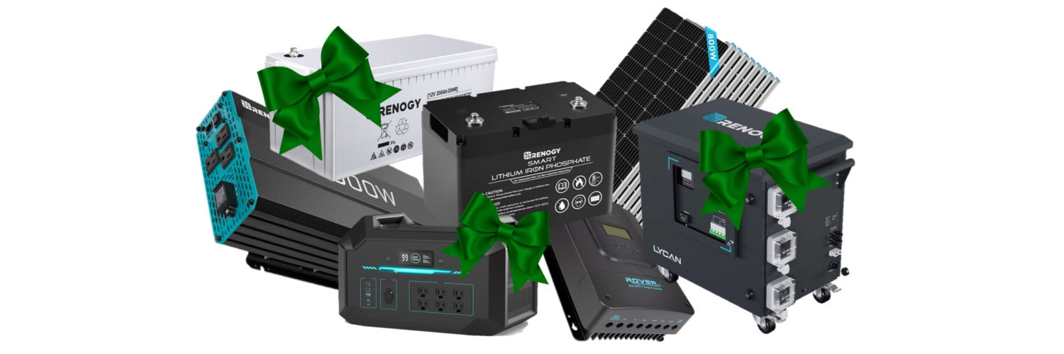Give the Gift of Green with Renogy’s Best Solar Deals of the Year!