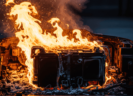 What to Do If a Lithium Battery Catches Fire?