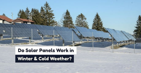 do solar panels work in winter​