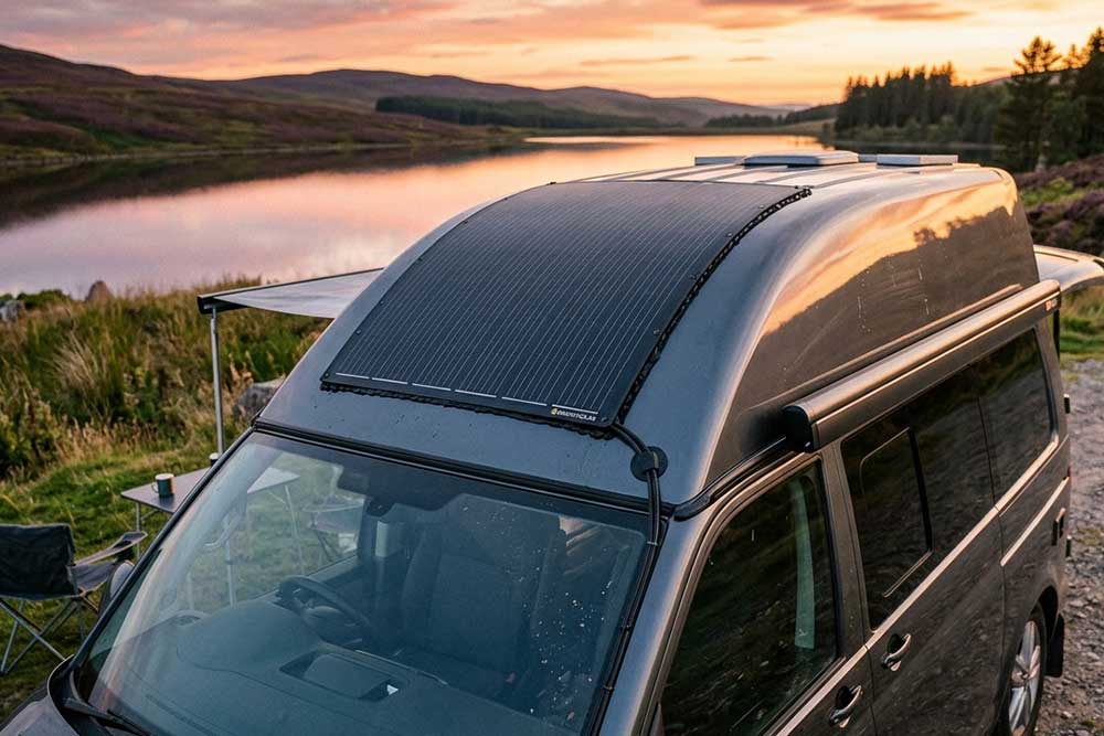 How to Install Flexible Solar Panels on an RV Roof?