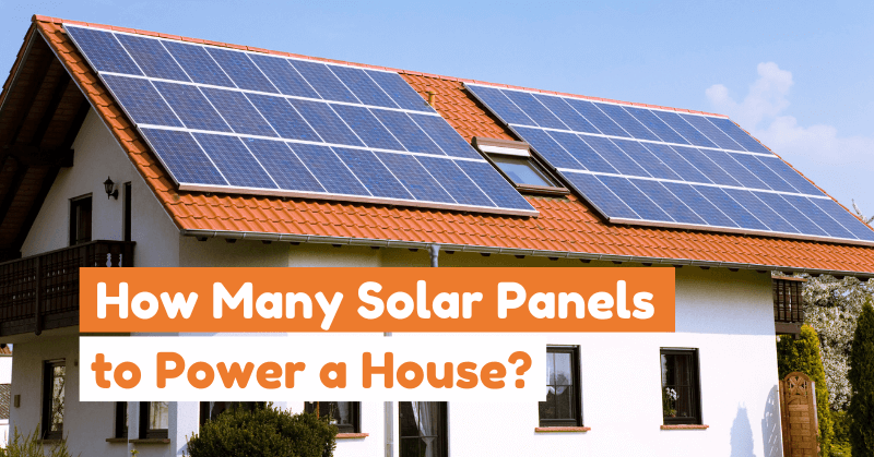 how many solar panels to power a house