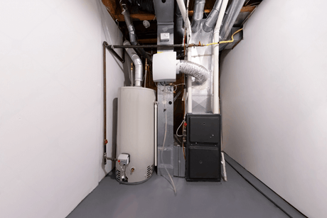 how many watts does a furnace use