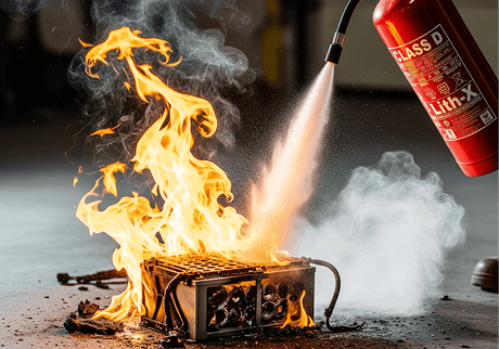 How Do You Put Out A Lithium-Ion Battery Fire?
