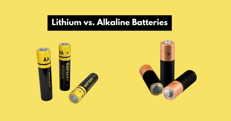 What are the Differences Between Lithium and Alkaline Batteries?