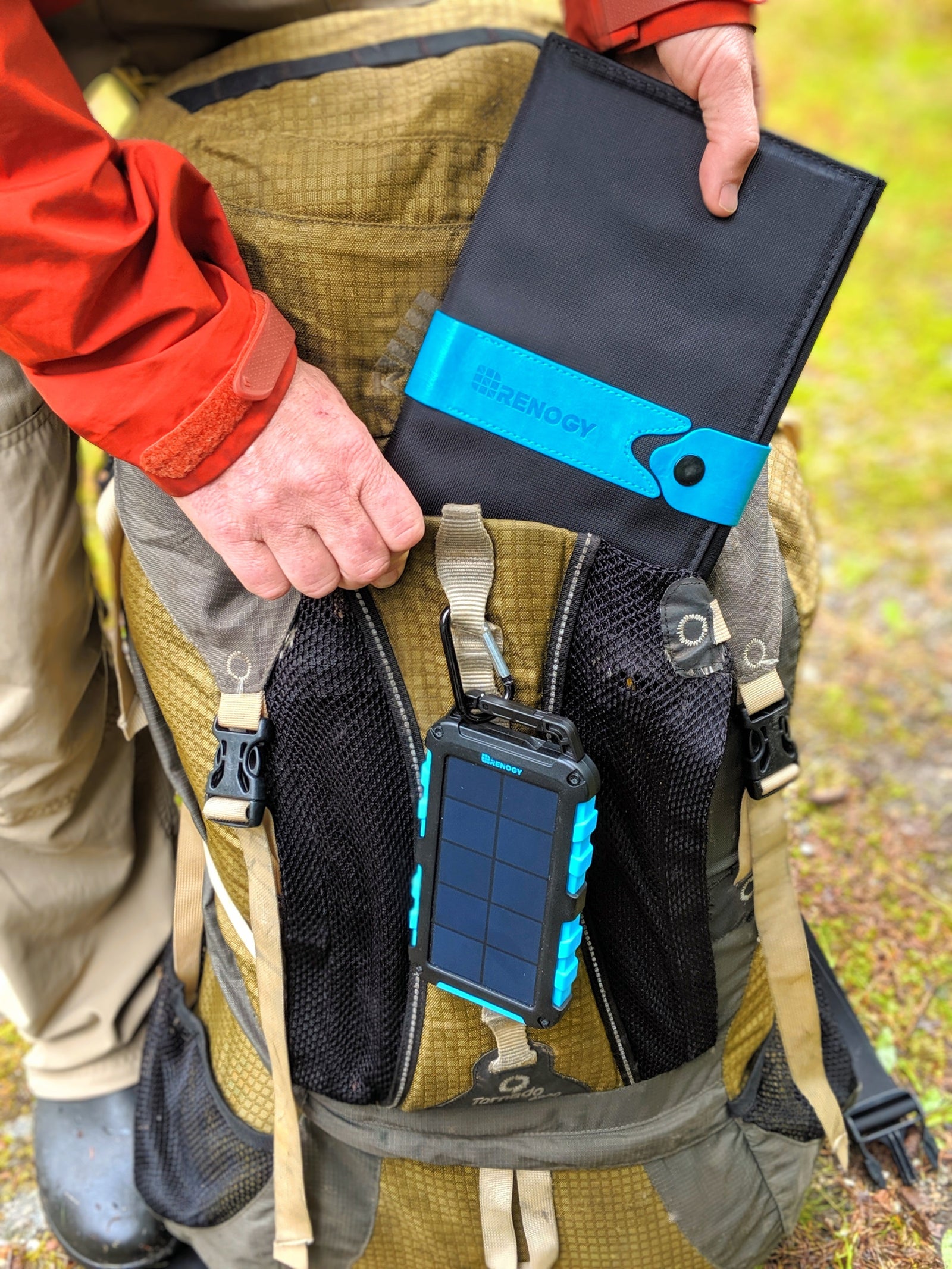 Backpacking with Solar:  Portable Power Banks & Panels