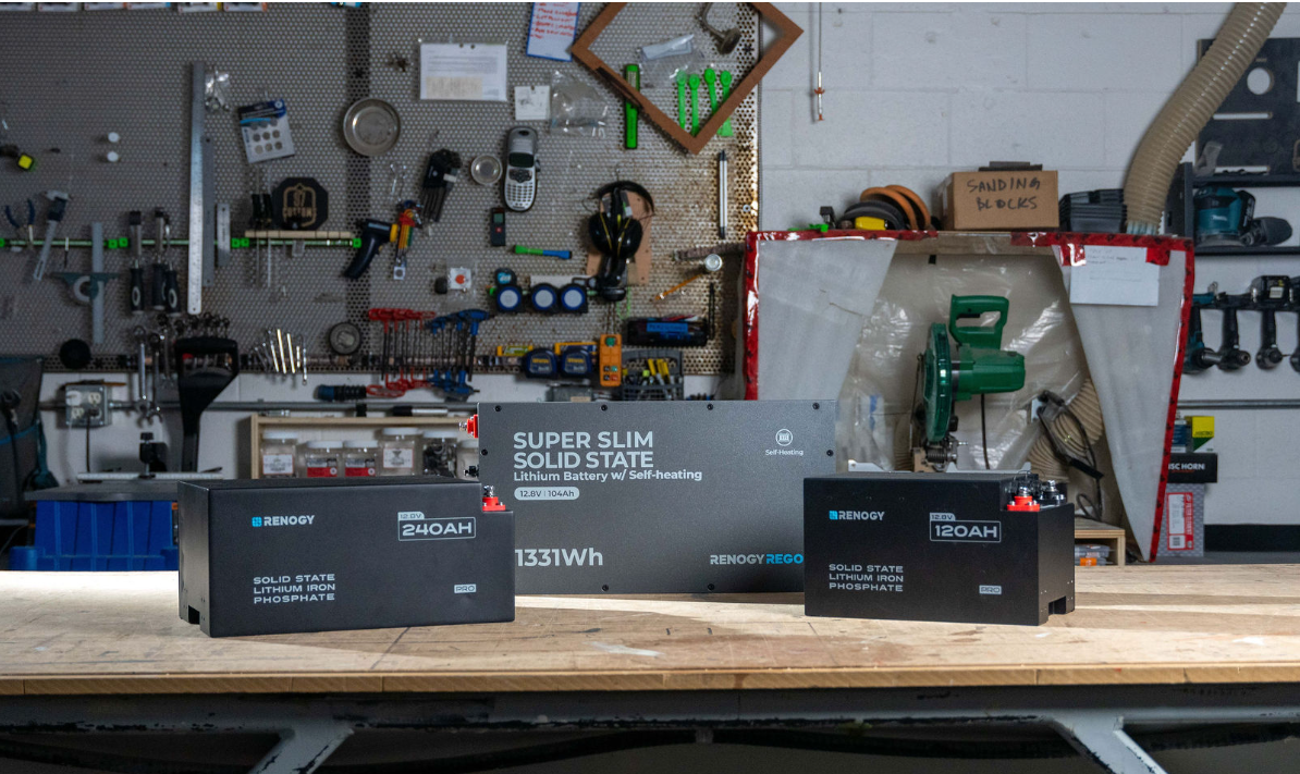Renogy Introduces Lithium 2.0 Battery Series for Off-Grid Living