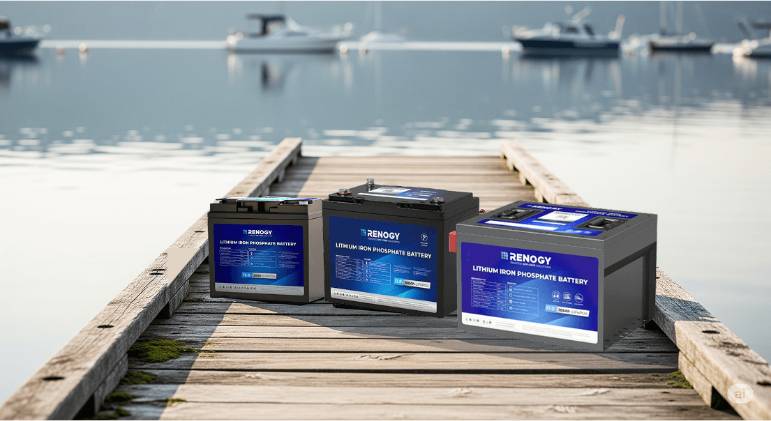 Deep Cycle Marine Battery Group Size Chart & Guide Renogy US