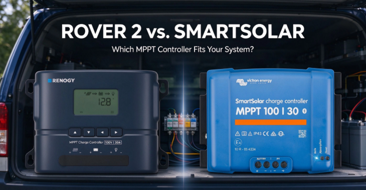 Rover 2 vs. Victron SmartSolar