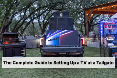 The Complete Guide to Setting up a TV at a Tailgate