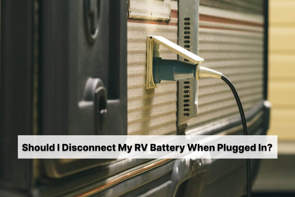 Should I Disconnect My RV Battery When Plugged In? [Off-Grid Power Guide]