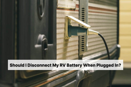Should I Disconnect My RV Battery When Plugged In? [Off-Grid Power Guide]