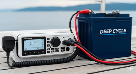 Should You Run a Marine Radio on a Deep-Cycle Battery?