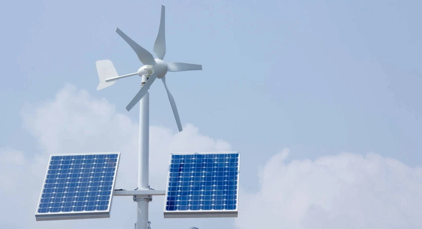 solar wind hybrid system