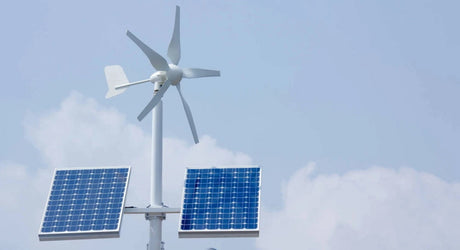 solar wind hybrid system