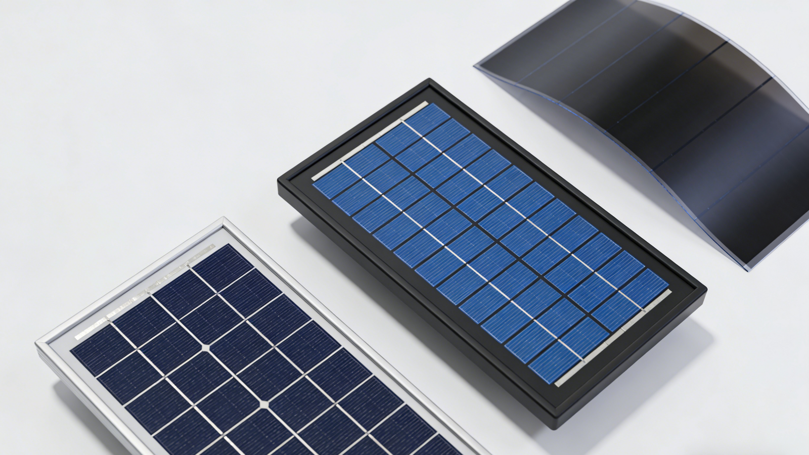 types of solar panels