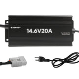 12V 20A/24V 10A AC-to-DC LFP Portable Battery Charger