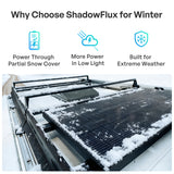 ShadowFlux™ N-Type Anti-Shading 200W 120W Solar Panel