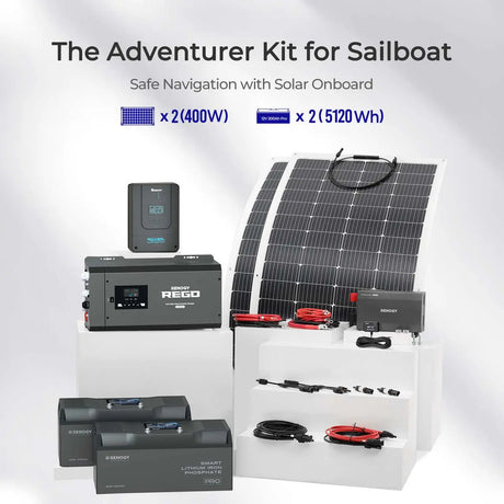 Sailboat 4.8KWH Solution