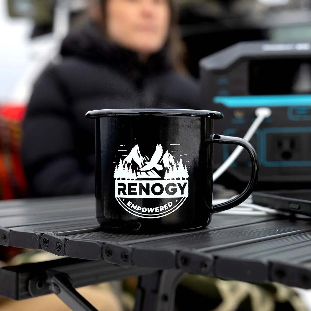 Renogy Enamel Coffee Mug Renogy