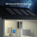 48V Lithium Backup Power System – 50Ah Self-Heating LiFePO4 Battery & 3500W Solar Inverter Charger