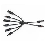 Solar Connectors M Branch Parallel Adapter Cable MMMF+FFFM Pair Renogy