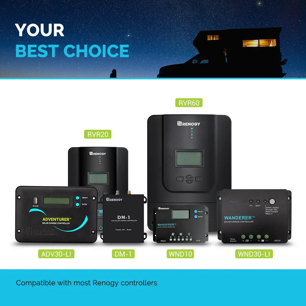Data Module for Solar Charge Controllers