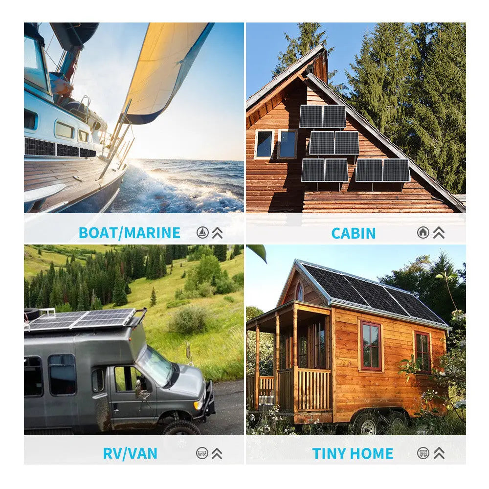 50 Watt 12 Volt Monocrystalline Solar Panel (New Edition)