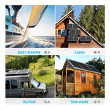 50 Watt 12 Volt Monocrystalline Solar Panel (New Edition)