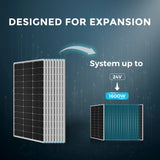 Premium Off-Grid Solar Kit 800W 12V/24V | Optional Smart Monitoring Renogy