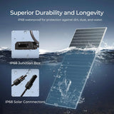 N-Type Bifacial 2PCS 590W Monocrystalline Solar Panel Renogy