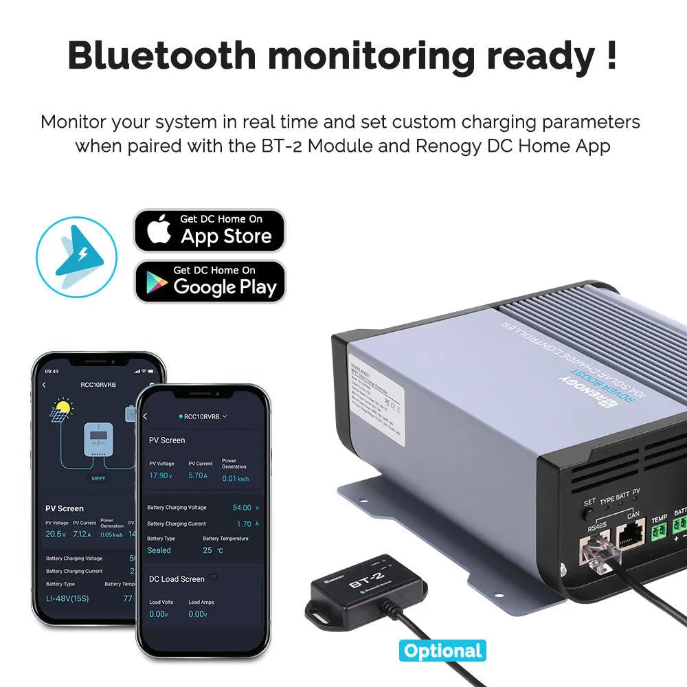 36V/48V Rover Boost 10A MPPT Solar Charge Controller