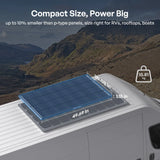 Shadowflux n-type solar panels are smaller in size