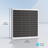 Renogy 50W Mono N-Type Rigid Solar Panel