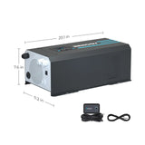 Renogy 2000W 12V Pure Sine Wave Inverter Charger w/ LCD Display Renogy