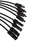 4 to 1 Solar Branch Connectors MMMMF+FFFFM Pair