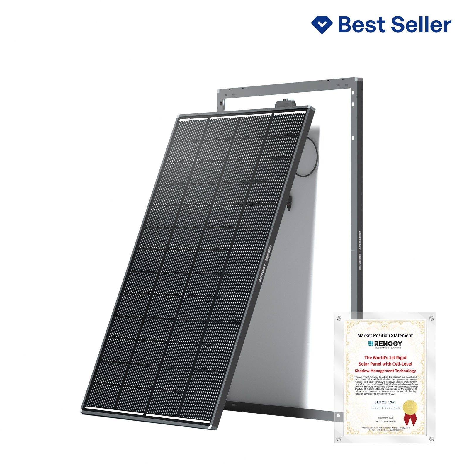 ShadowFlux 120/200W N-Type High Efficiency Anti-Shading Solar Panel