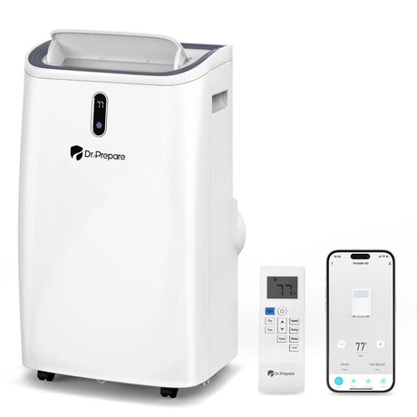 Dr.Prepare 14000 BTU Smart WiFi Portable Air Conditioner Renogy