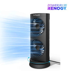 Dr.Prepare Dual Oscillating Tower Fan