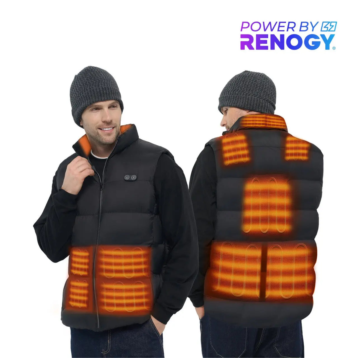 Dr.Prepare USB Electric Heated Vest - Enhanced Warmth Renogy