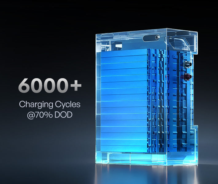 6,000+ Charge Cycles