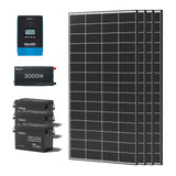10.8kWh Power Kit | 4*320W Panel, 3000W Inverter