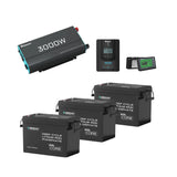 Off-Grid Core Solar Kit 11.52kWh | Optional ShadowFlux 400W/800W Panel Renogy US