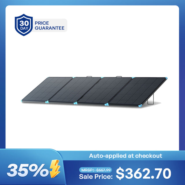 Renogy 400W Lightweight Portable Solar Panel Suitcase