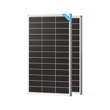 100/200W N-Type Bifacial Solar Panel