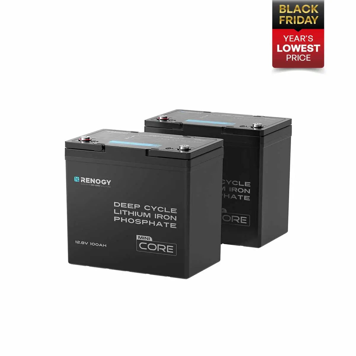 Core Mini - 12.8V 100Ah Lithium Iron Phosphate Battery Renogy