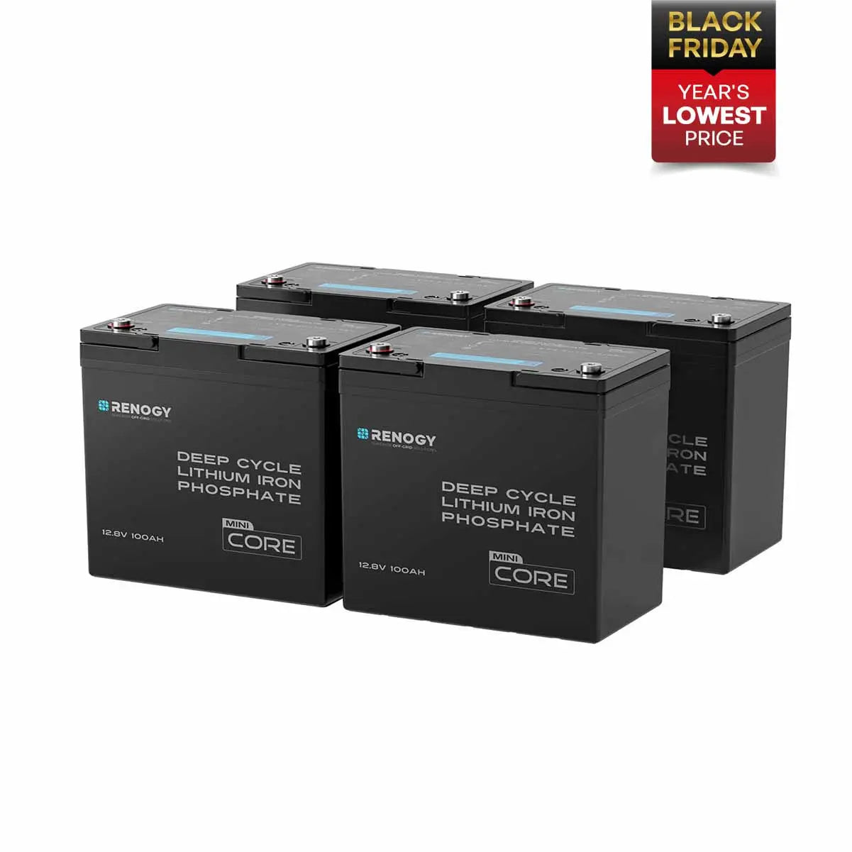 Core Mini - 12.8V 100Ah Lithium Iron Phosphate Battery Renogy