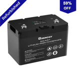 Refurbished 12V 100Ah Smart Lithium Iron Phosphate Battery Renogy