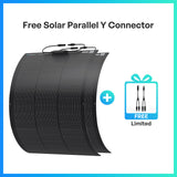 Flex ShadowFlux 100/200W Anti-Shading N-Type Flexible Solar Panel (All Black)