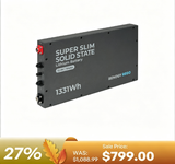12V 104Ah Super Slim Lithium Iron Phosphate Battery with Self-Heating | Rego Series