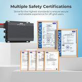 12V/24V IP67 50A DC-DC  Battery Charger with MPPT Renogy